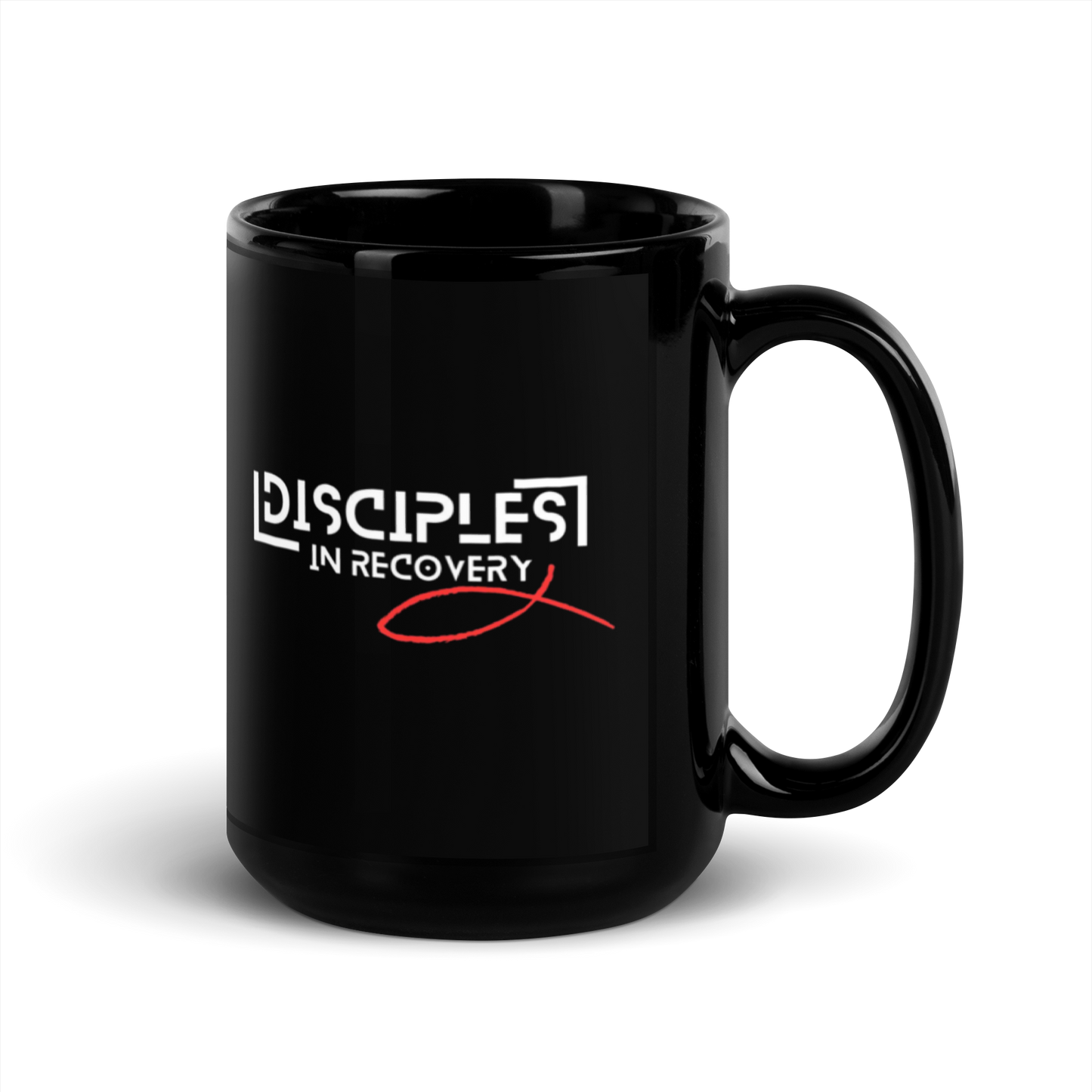 Black Glossy Mug