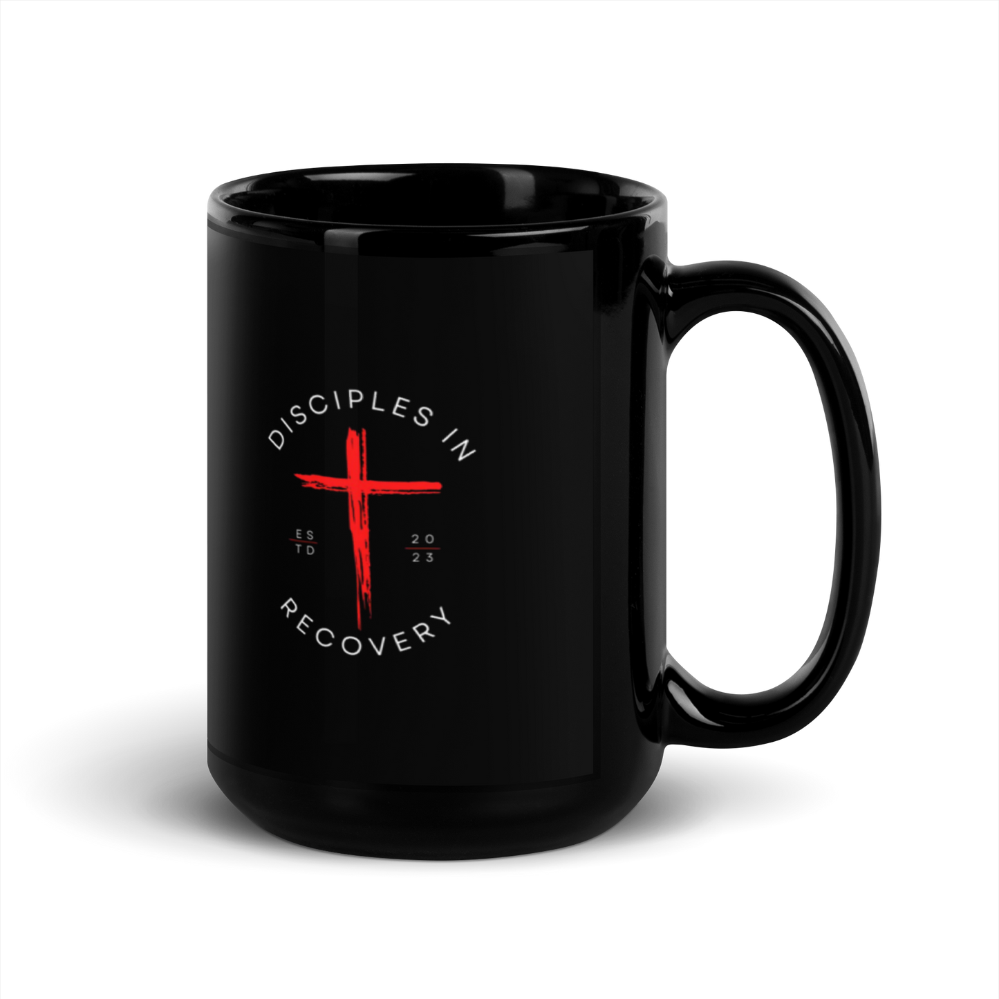 Black Glossy Mug