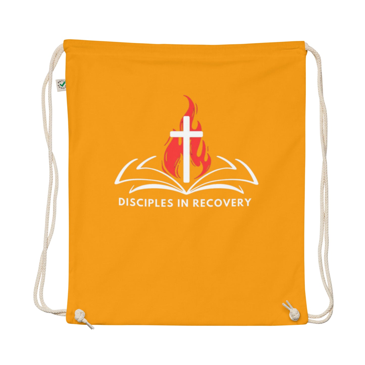 Organic cotton drawstring bag