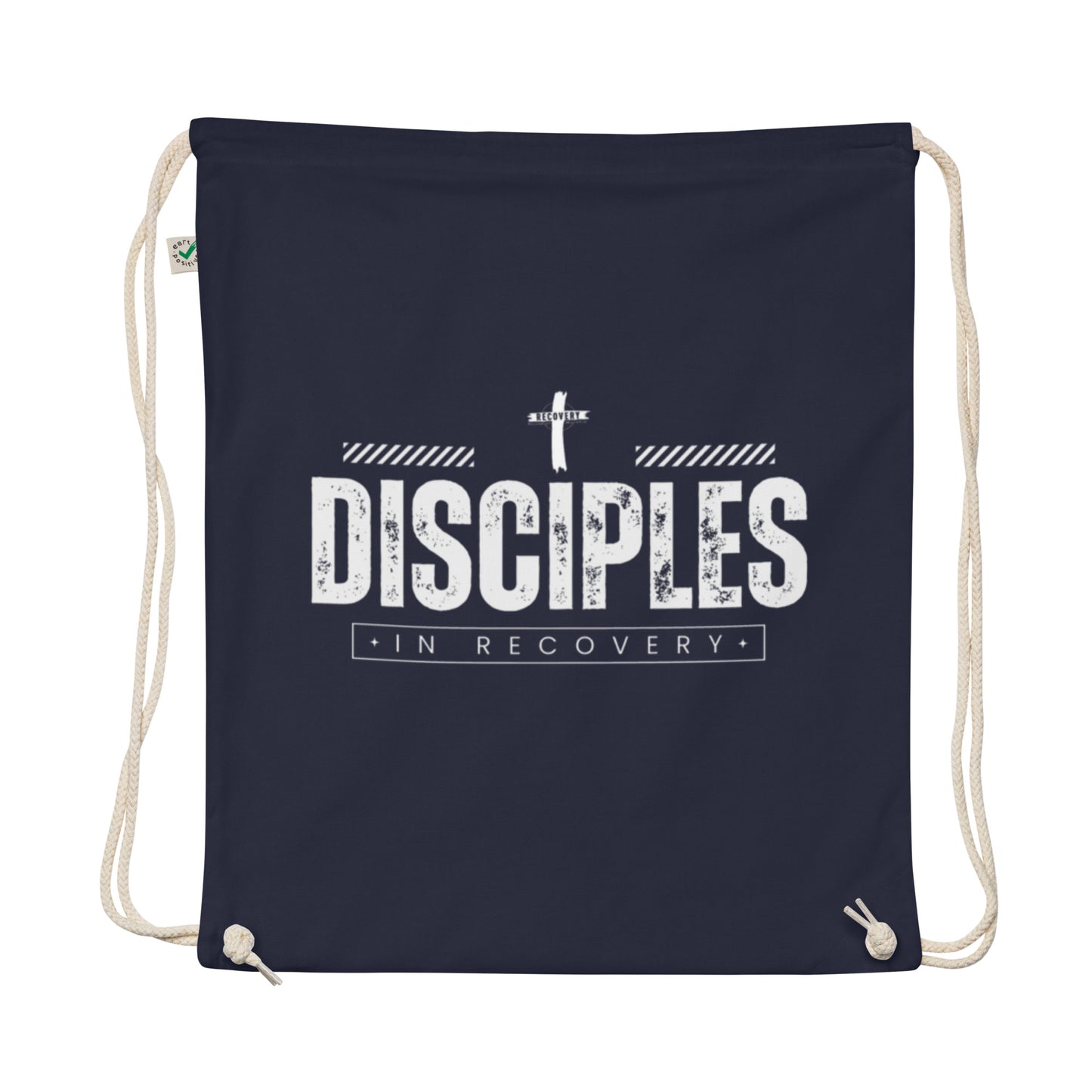 Organic cotton drawstring bag