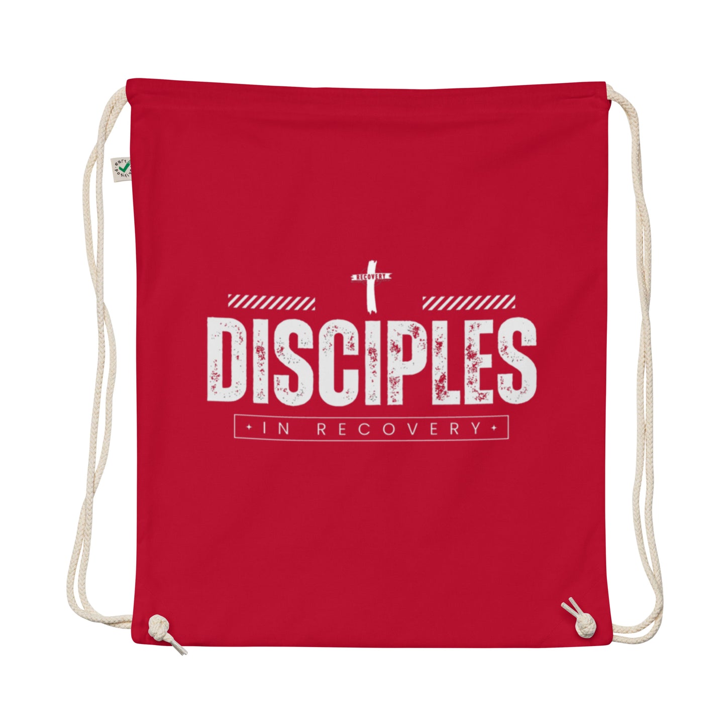 Organic cotton drawstring bag