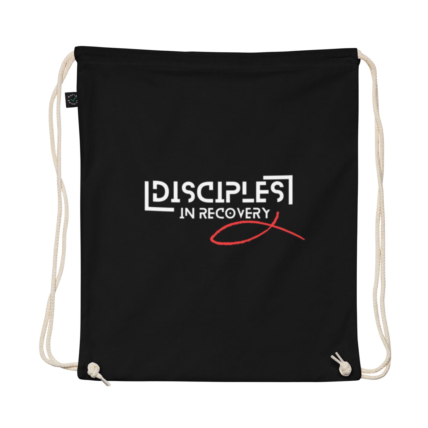 Organic cotton drawstring bag