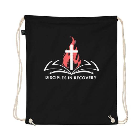 Organic cotton drawstring bag