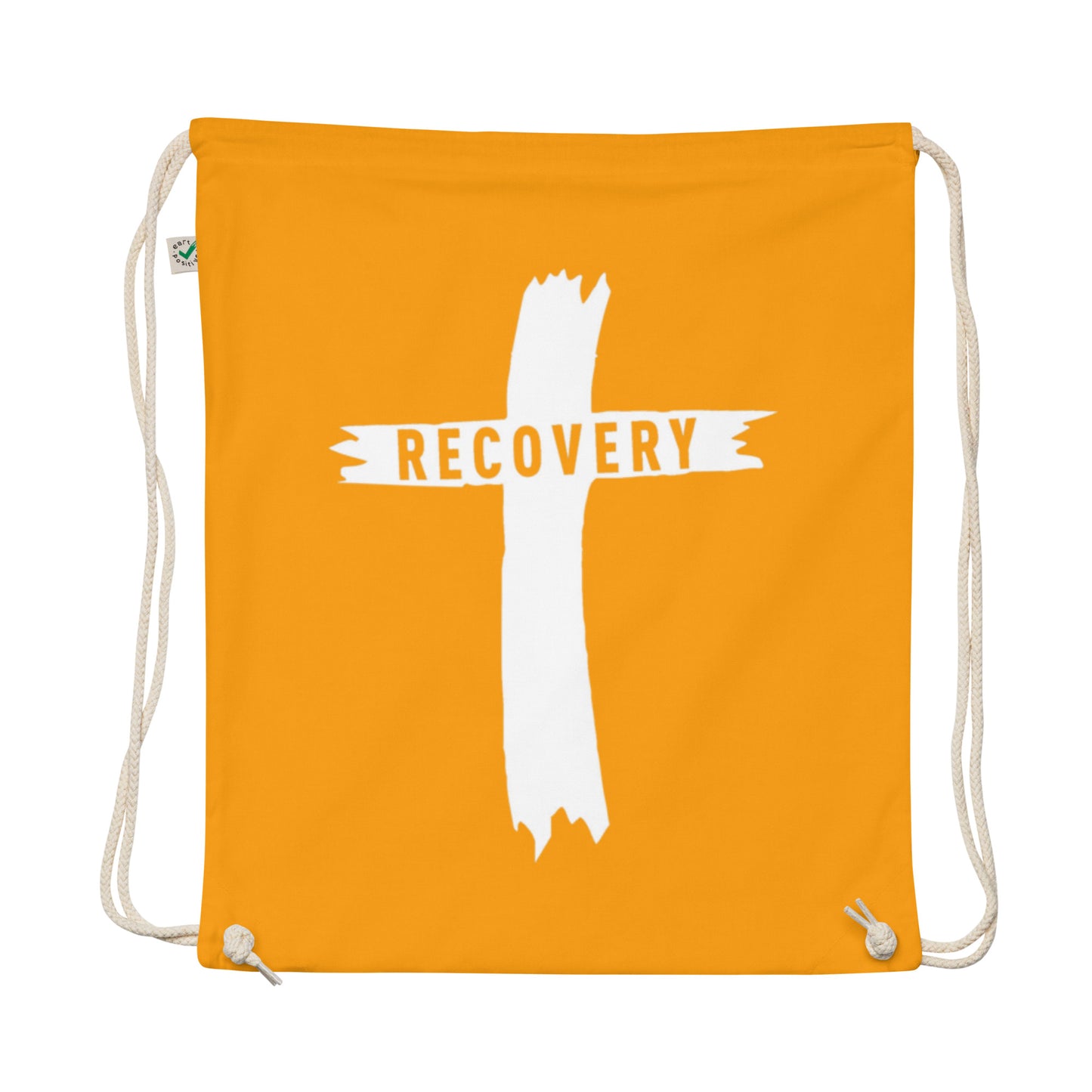 Organic cotton drawstring bag